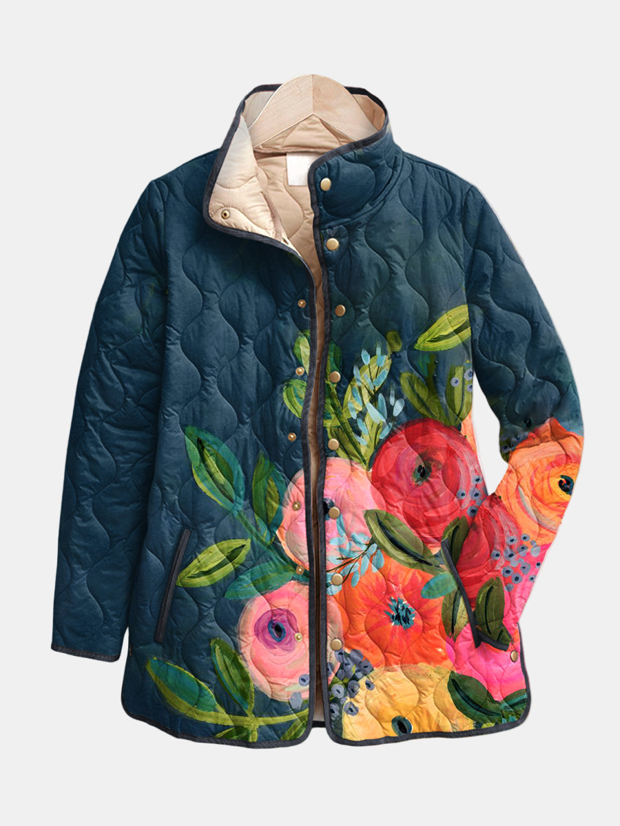 Midnight Floral Blue / 4XL