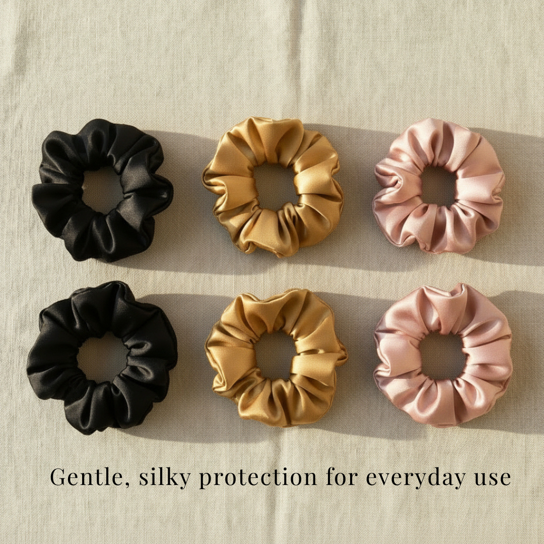 Silk Scrunchies