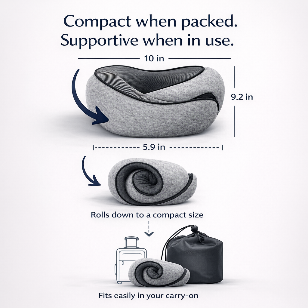 Ergonomic Travel Pillow