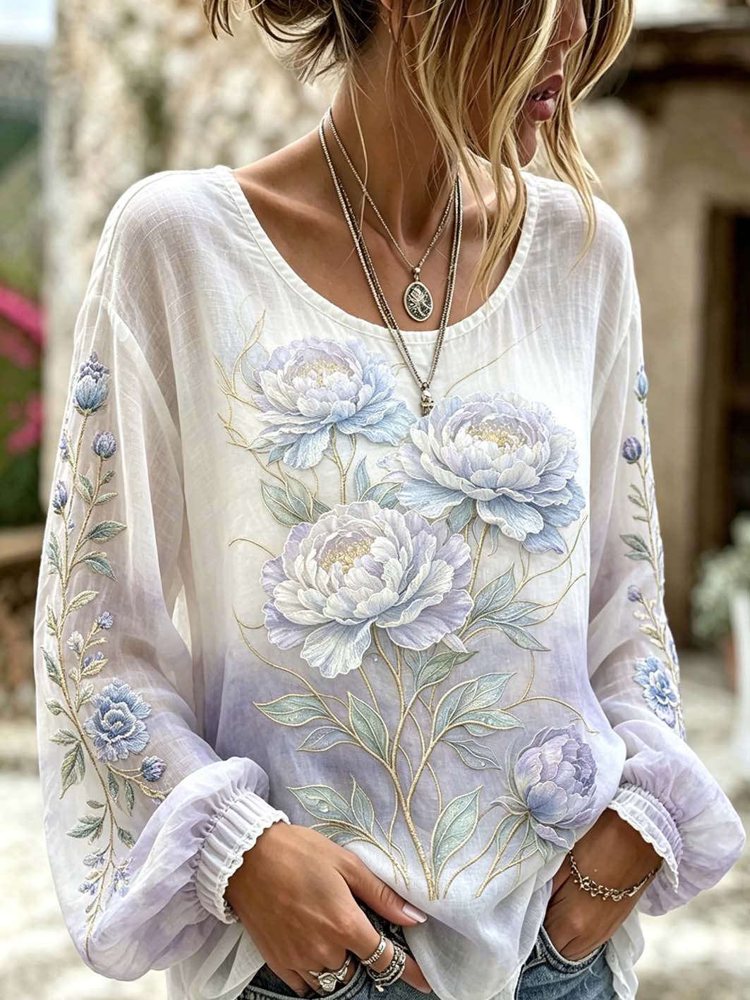 White Purple / 5XL